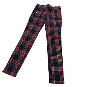 New Children's Place Plaid Pull on Pants sz 6 Girl's Ponte Pants